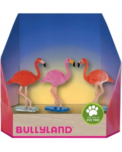 Комплект фигурки Bullyland Flamingo - Фламинго, 3 броя