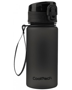 Бутилка за вода Cool Pack Brisk - Rpet Black, 400 ml
