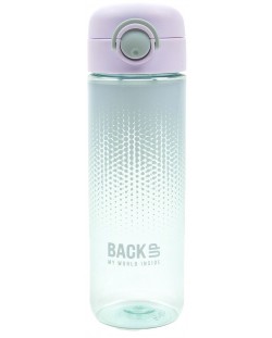 Бутилка за вода Back Up 6 C - 600 ml, лилава