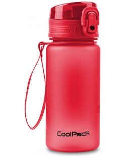 Бутилка за вода Cool Pack Brisk - Rpet Red, 400 ml