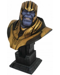 Статуетка бюст Diamond Select Marvel: Avengers - Thanos (Legends In 3D), 28 cm