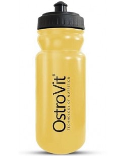 Бутилка за вода OstroVit - 600 ml, жълта