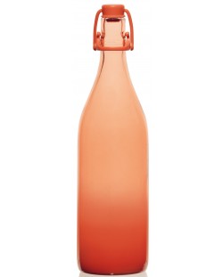Бутилка с цветна капачка Cerve - Lory Spray, 1 l, оранжева