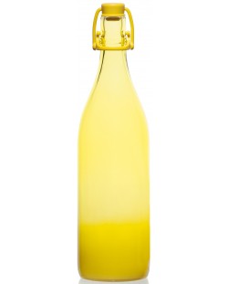 Бутилка с цветна капачка Cerve - Lory Spray, 1 l, жълта