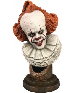 Статуетка бюст Diamond Select Movies: IT Chapter Two - Pennywise (Legends in 3D), 25 cm