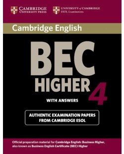 Cambridge BEC 4 Higher Student's Book with answers