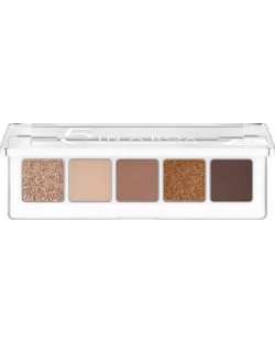 Catrice Палитра сенки зa очи 5 In A Box Mini, 010 Golden Nude Look, 5 цвята