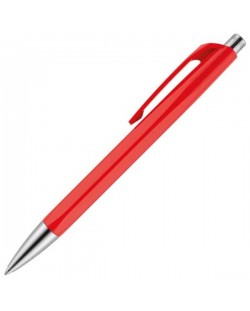 Автоматична химикалка Caran d'Ache 888 Infinite Red – Син, 0.7 mm