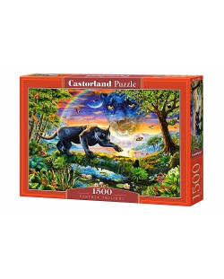 Пъзел Castorland от 1500 части - Черна пантера