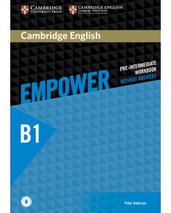 Cambridge English Empower Pre-intermediate Workbook without Answers with Downloadable Audio