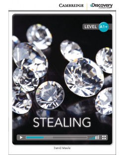 Cambridge Discovery Education Interactive Readers: Stealing - Level A1+ (Адаптирано издание: Английски)