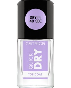 Catrice Бързосъхнещ топ лак за нокти Quick Dry, 10.5 ml