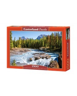 Пъзел Castorland от 1500 части - Река в Канада
