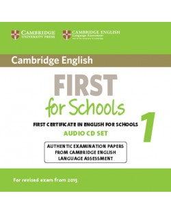 Cambridge English First for Schools 1 for Revised Exam from 2015 Audio CDs (2)