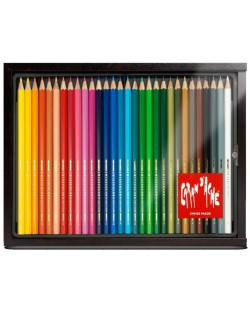 Цветни акварелни моливи Caran d'Ache Swisscolor – 30 цвята