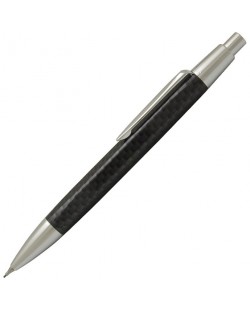 Автоматичен молив Caran d'Ache Alchemix Carbon Chrome – Черен, 0.7 mm
