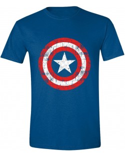 Тениска Timecity Captain America - Cracked Shield 