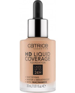 Catrice Фон дьо тен HD Liquid Coverage, 040 Warm Beige, 30 ml