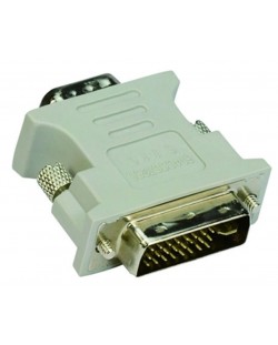 Адаптер VCom - DVI/ VGA, бял