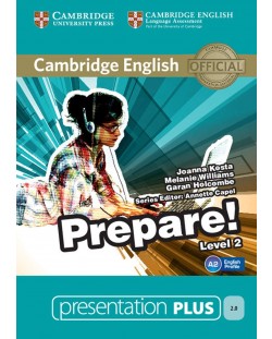 Cambridge English Prepare! Level 2 Presentation Plus DVD-ROM / Английски език - ниво 2: Presentation Plus DVD-ROM