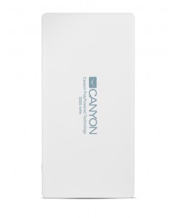 Портативна батерия CANYON CNS-TPBP5W 5000mAh, Бяла