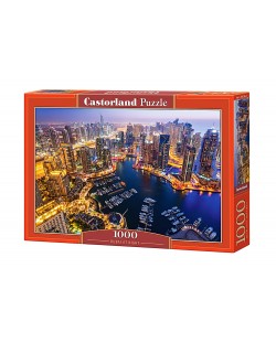 Пъзел Castorland от 1000 части - Дубай през нощта