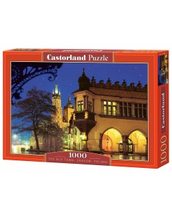 Пъзел Castorland от 1000 части - Стария град Краков в Полша