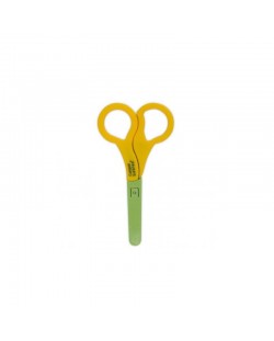 Ножичка Canpol - Жълта със зелен предпазител