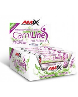 CarniLine Pro Fitness, фреш лайм, 10 ампули x 25 ml, Amix