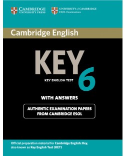 Cambridge English Key 6 Student's Book with Answers