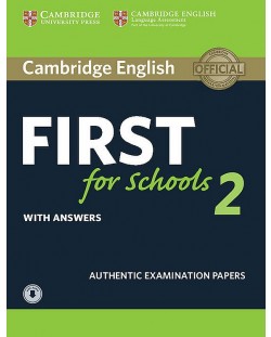 Cambridge English First for Schools 2 Student's Book with answers and Audio