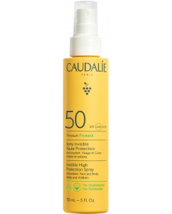 Caudalie Vinosun Protect Невидим слънцезащитен спрей, SPF50, 150 ml