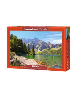 Пъзел Castorland от 1000 части - Езеро в Полша