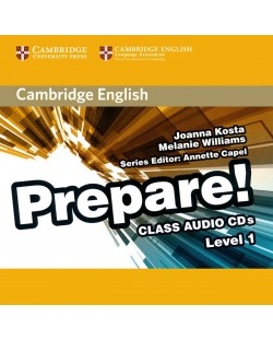 Cambridge English Prepare! Level 1 Class Audio CDs / Английски език - ниво 1: 2 CD