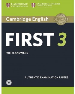 Cambridge English First 3 Student's Book with Answers with Audio
