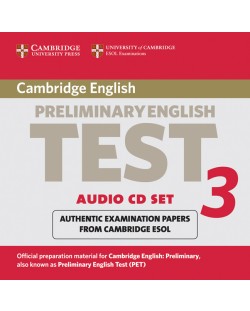 Cambridge Preliminary English Test 3 Audio CD Set (2 CDs)