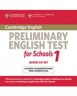 Cambridge Preliminary English Test for Schools 1 Audio CDs (2)