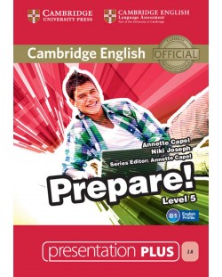 Cambridge English Prepare! Level 5 Presentation Plus DVD-ROM / Английски език - ниво 5: Presentation Plus DVD-ROM