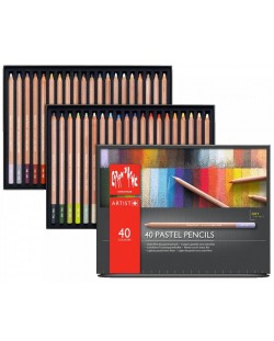 Цветни пастелни моливи Caran d'Ache – 40 цвята