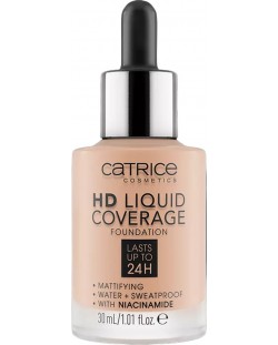 Catrice Фон дьо тен HD Liquid Coverage, 020 Rose Beige, 30 ml