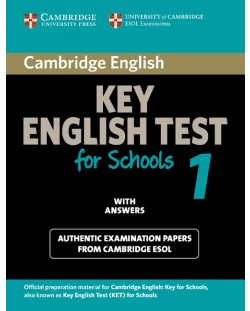 Cambridge Key English Test for Schools 1 Student's Book with answers