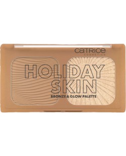 Catrice Палитра хайлайтър-бронзант Holiday Skin Bronze & Glow, 010, 5.5 g