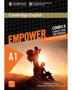 Cambridge English Empower Starter Combo B with Online Assessment / Английски език - ниво A1: Учебник с терадка и онлайн материали, част 2