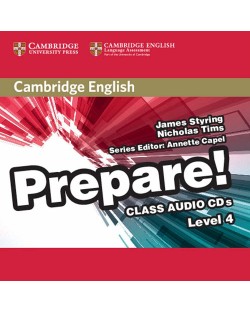 Cambridge English Prepare! Level 4 Class Audio CDs / Английски език - ниво 4: 2 CD