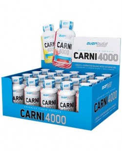 Carni 4000 Shot Box, розов грейпфрут, 20 шота x 70 ml, Everbuild