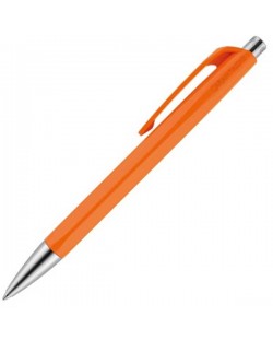 Автоматична химикалка Caran d'Ache 888 Infinite Orange – Син, 0.7 mm
