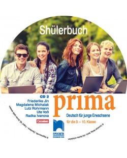 CD 2 Prima. Аудиодиск №2 по немски език за 9. - 10. клас. Учебна програма 2018/2019 (Просвета)