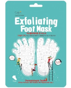 Cettua Ексфолираща маска за крака Exfoliating, 1 чифт