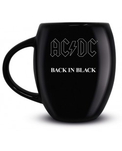 Чаша Pyramid Music: AC/DC - Back In Black (oval)