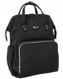 Чанта за количка KikkaBoo - Siena, черна със сиво